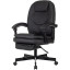 Кресло VB_EChair 668 PU P черный эко.кожа подст.для ног