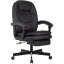 Кресло VB_EChair 668 PU P черный эко.кожа подст.для ног
