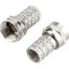 Разъем REXANT 985427 F-разъем RG-6 (100шт/уп)