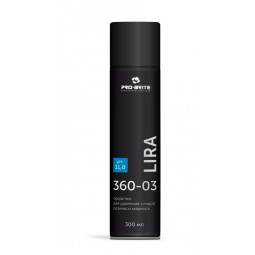 Профхим спец растворит следов резины,чернил,клея Pro-Brite/LIRA,0,3л_аэр