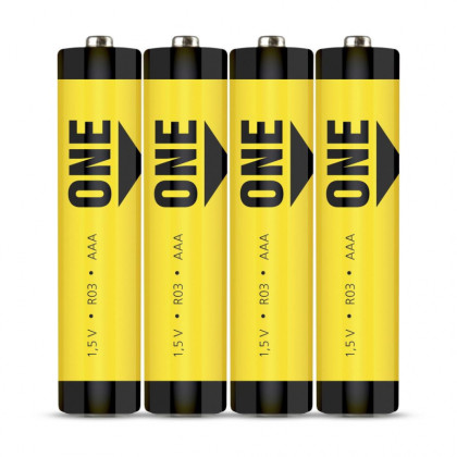 Батарейка Smartbuy AAA солевая ONE R03/4S (60/600) (SOBZ-3A04S-Eco) 4шт