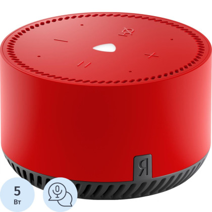 Умная колонка Яндекс.Станция Лайт Чили (YNDX-00025 Red)