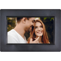 Фоторамка цифровая Digma 7 PF-743 IPS 1024x600 черный пластик