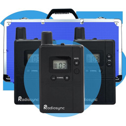 Радиогид Radiosync SGTR03 система на 25 экскурсантов с докстанцией и кейсом