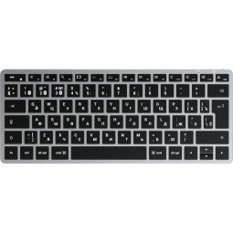 Клавиатура Satechi Slim X1 Bluetooth Keyboard-RU,беспроводная,серый космос