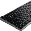 Клавиатура Satechi Slim X1 Bluetooth Keyboard-RU,беспроводная,серый космос