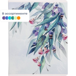 Тетрадь 96л,в ассорт. ЦВЕТУЩИЙ САД А5+,клетка,мягкий переплёт,ТВИН 66724