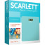 Весы напольные SCARLETT SC-BS33E035, 180кг, голубой