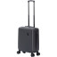 Чемодан TORBER Lama, черн, ABS-пластик, 38 х 21 х 55 см, 37л, T1919S-Black