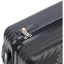 Чемодан TORBER Lama, черн, ABS-пластик, 38 х 21 х 55 см, 37л, T1919S-Black