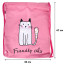 Мешок для обуви Комус Класс Friendly cats 360x470 мм, Мо-26-1