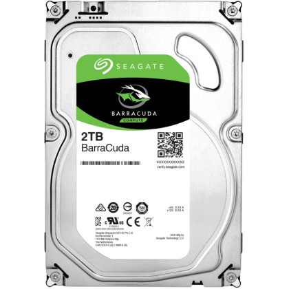 Жесткий диск Seagate BarraCuda 2TB, SATA, 7200rpm, 256MB(ST2000DM008)