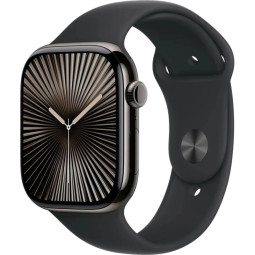 Смарт-часы Apple Watch Series 10 A2999 46мм 2.1 OLED черный (MWWQ3ZP/A)