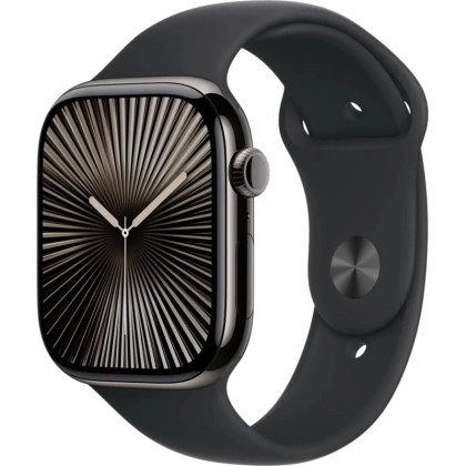 Смарт-часы Apple Watch Series 10 A2999 46мм 2.1 OLED черный (MWWQ3ZP/A)