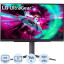 Монитор LG (27GR93U-B)27/4K UHD/IPS/144Hz/400cd/1ms/HDMI/DP