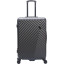 Чемодан TORBER Lama, черн, ABS-пластик, 49 х 29,5 х 77см, 92л, T1919L-Black