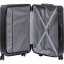 Чемодан TORBER Lama, черн, ABS-пластик, 49 х 29,5 х 77см, 92л, T1919L-Black