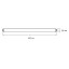 Лампа газоразрядная бакт. УФ LEDVANCE TIBERA UVC 15W G13 T8 (4058075499201)