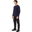 Футболка (160 г.) с длинным рукавом т.-син.(XXXL)