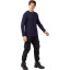 Футболка (160 г.) с длинным рукавом т.-син.(XXXL)