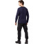 Футболка (160 г.) с длинным рукавом т.-син.(XXXL)