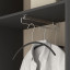Гардероб узкий К-Loft 241H010 выс.2106 дуб скандин./графит
