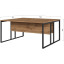 Рабочая станция К-Loft 241S006 Ш1580 2раб.места дуб натур