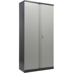 Шкаф для бумаг Cobalt Office 1891 антрацит/серый (R7043/7038) 915х458х1830