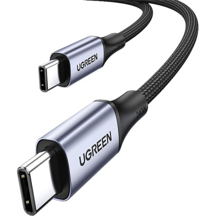 Кабель UGREEN US535 (90440) USB-C to USB-C 240WPD 2м. серый космос