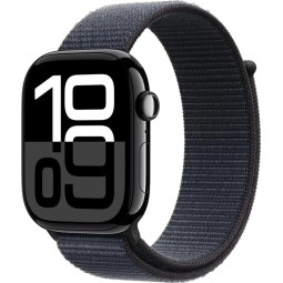 Смарт-часы Apple Watch Series 10 A2999 46мм 2.1 OLED черный (MWWR3LW/A)