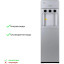 Кулер Ecotronic K42-LXE full silver, напольный