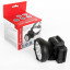 Фонарь налобный Ultraflash 9LED 33Лм,акк220,0,5Ач,