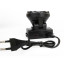 Фонарь налобный Ultraflash 9LED 33Лм,акк220,0,5Ач,