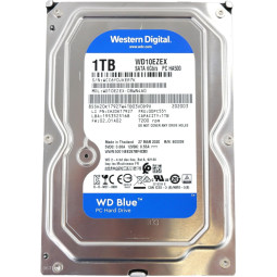Жесткий диск Western Digital Blue 1Tb, SATA, 7200rpm, 64MB(WD10EZEX)