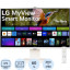 Монитор LG (32SR85U-W)31,5/4K UHD/IPS/60Hz/400cd/5ms/HDMI