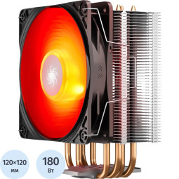 Кулер DEEPCOOL GAMMAXX 400 V2 RED LGA1366/115X/AM4/AM3/+/AM2/+/FM2/+ RET