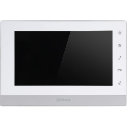 Монитор видеодомофона Dahua DHI-VTH1550CH-S2 IP 7 дюймовый,  белый