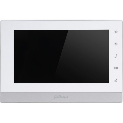 Монитор видеодомофона Dahua DHI-VTH1550CH-S2 IP 7 дюймовый,  белый
