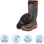 Сапоги полиуретановые зимние, на подошве из каучука BIGFOOT,  р.46/300