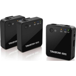 Радиосистема Takstar V1 Dual Channel Apple Version, 2 трансмиттера, ресивер