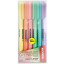 Набор текстовыделителей KORESHIGHLINER PASTEL6ц 1-4ммскош нак36246
