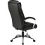 Кресло BN_Dt_EChair-561 TR рец. кожа черная, хром