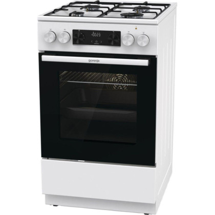 Плита Gorenje GK5C60WJ, газоэлектрическая
