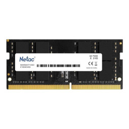Модуль памяти Netac DDR4 SO-DIMM 16Gb 2666МГц CL19 (NTBSD4N26SP-16)