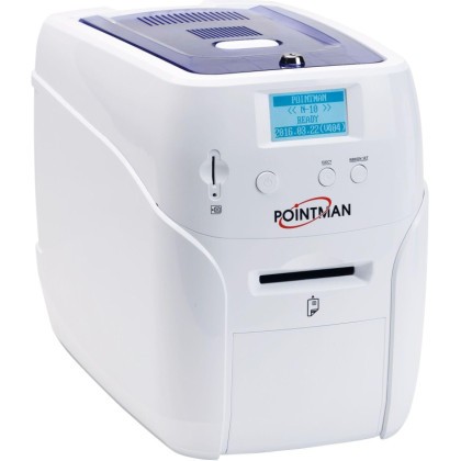 Принтер Pointman N10 односторонний, ручная подача карт, USB&amp;Ethernet