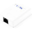 Розетка настенная TWT TWT-SM1-45-WH 1 порт RJ-45 кат. 5е, UTP, белая
