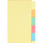 Разделитель листов 1-12, цв.карт.Attache,A4