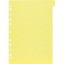 Разделитель листов 1-12, цв.карт.Attache,A4