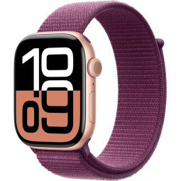 Смарт-часы Apple Watch Series 10 A2999 46мм 2.1 роз.зол/слив(MWWV3LW/A)