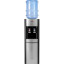 Кулер для воды AEL LD-AEL-28c black/silver напольный электронное охлаждение